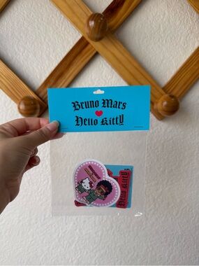Hello Kitty x Bruno Mars Sticker Set